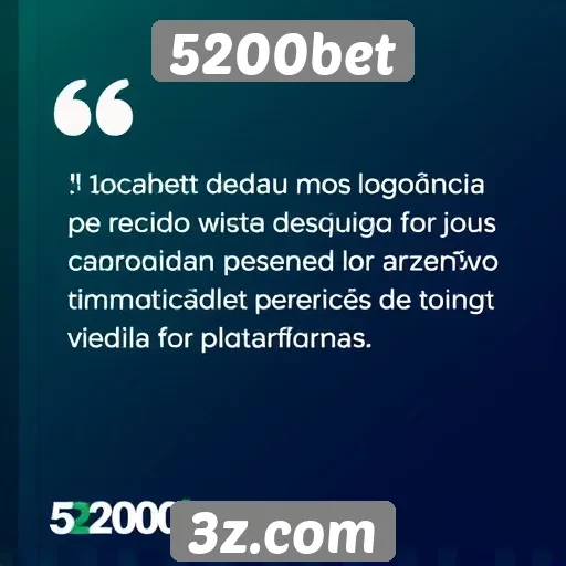 Opiniões de usuários sobre 5200bet